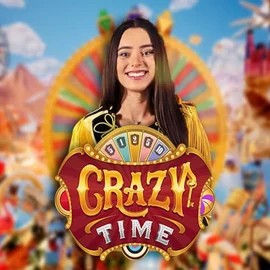 Crazy Time game by Evolution – logo hosted on Big Boost Casino