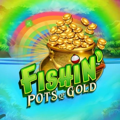 Fishin Pots Of Gold by Gameburger Studios, showcased at big-boost-casino.eu – game logo