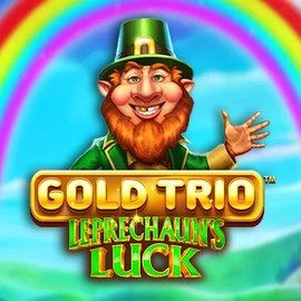 Gold Trio Leprechaun's Luck logo – Slots by Playtech at Big Boost Casino