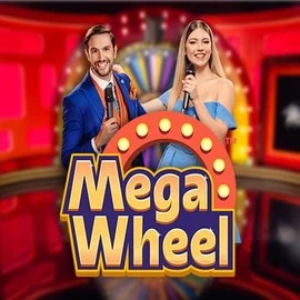 Mega Wheel slot logo by Pragmatic Play at Big Boost Casino