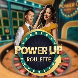 PowerUP Roulette online game logo by Pragmatic Play on big-boost-casino.eu