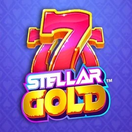Stellar Gold logo by Snowborn Games at Big Boost Casino